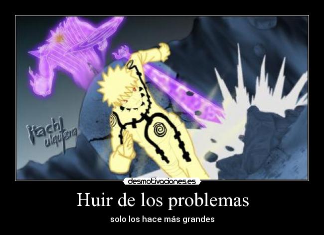 Huir de los problemas - 