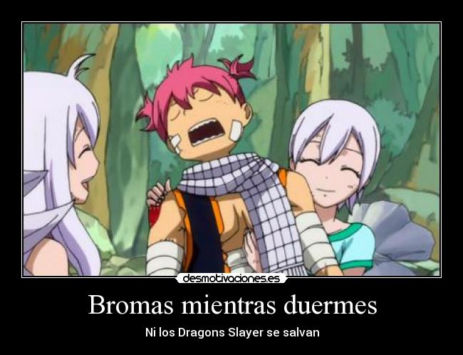 Bromas mientras duermes - Ni los Dragons Slayer se salvan