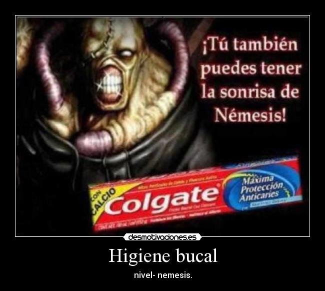 Higiene bucal - nivel- nemesis.