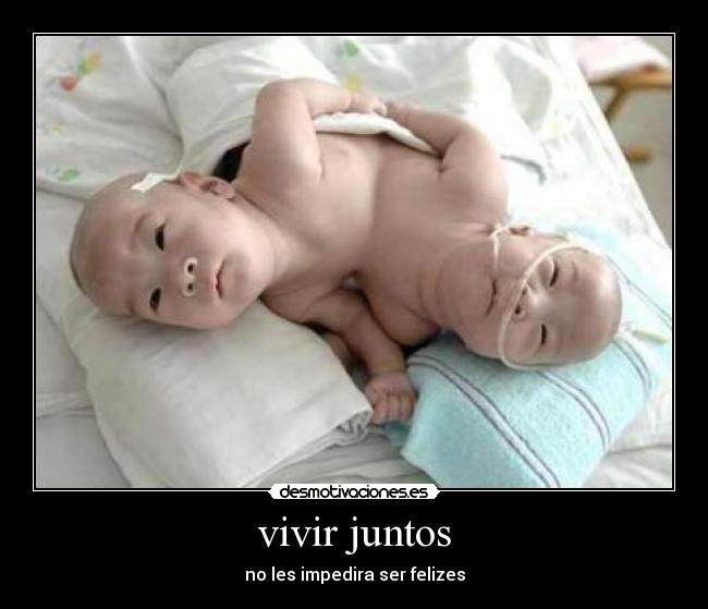 vivir juntos - no les impedira ser felizes