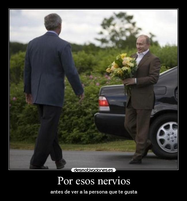 Por esos nervios - 
