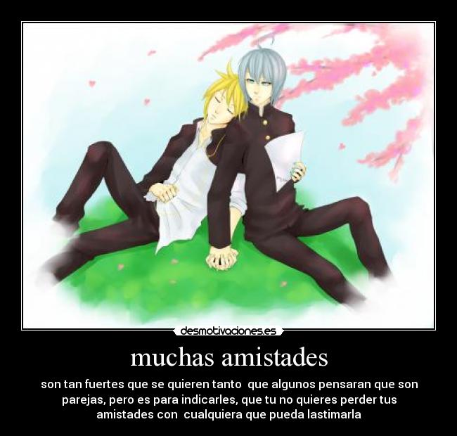 muchas amistades - 