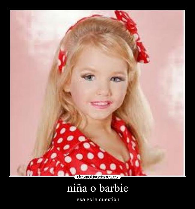niña o barbie - esa es la cuestión