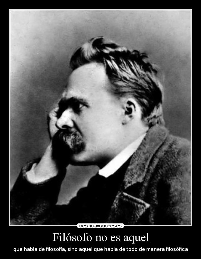 Filósofo no es aquel -