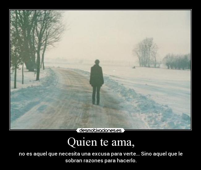 Quien te ama, - 