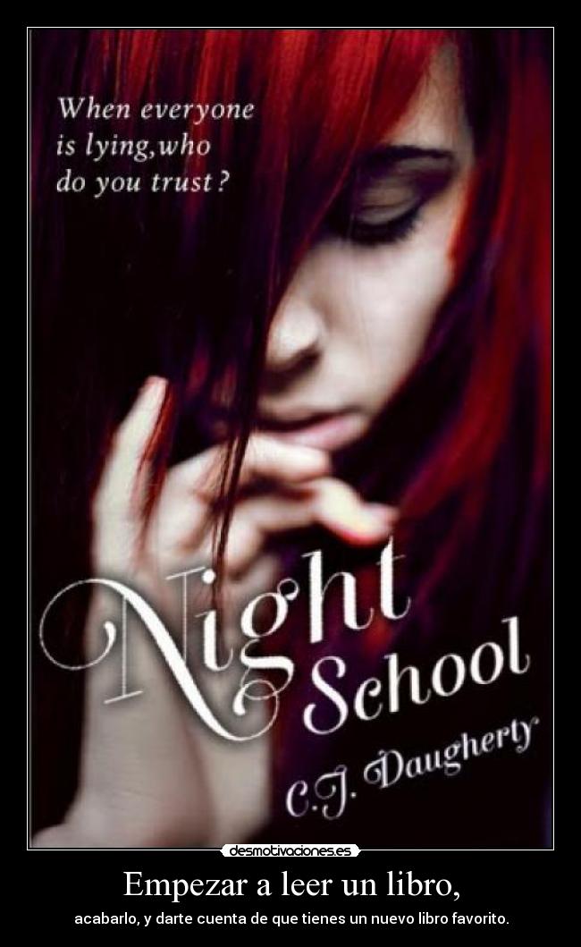 Empezar a leer un libro, -