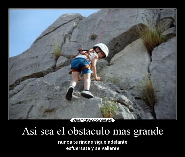 carteles obstaculo desmotivaciones