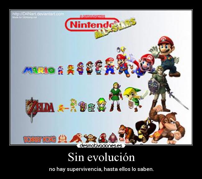 Sin evolución -