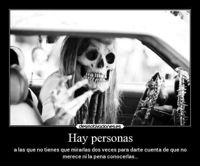 Hay personas - 