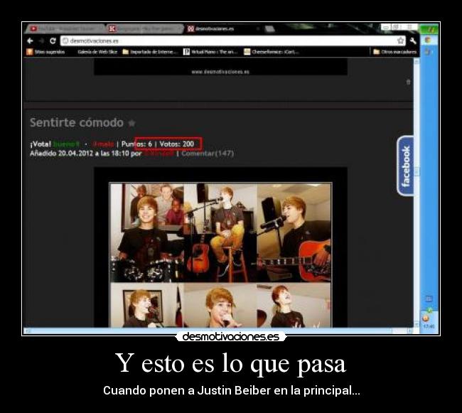 Y esto es lo que pasa -