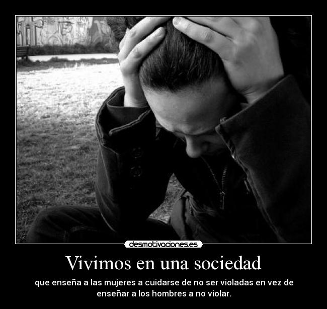 Vivimos en una sociedad -