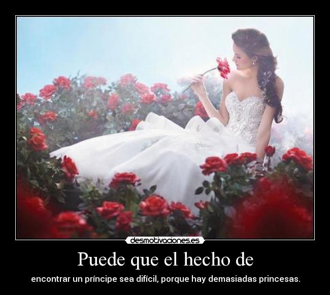 Puede que el hecho de -