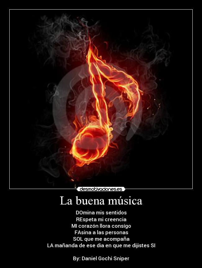 La buena música -
