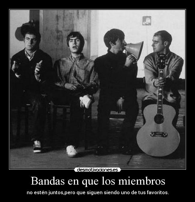 Bandas en que los miembros - 