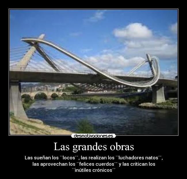 Las grandes obras - 