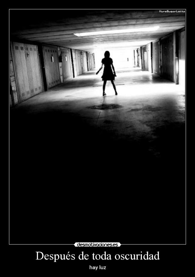 Después de toda oscuridad -
