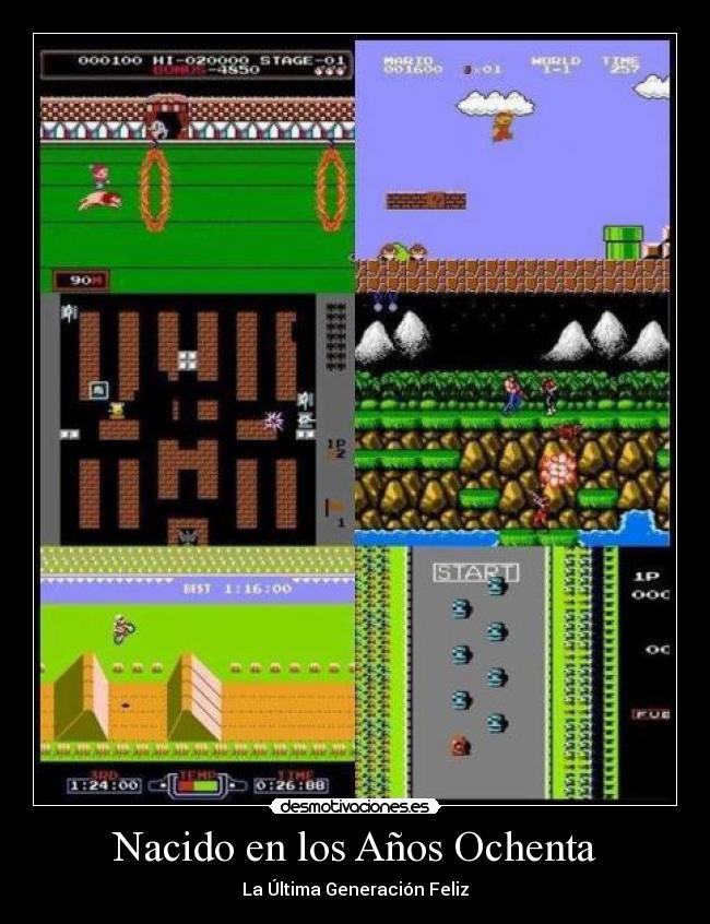 Nacido en los Años Ochenta - La Última Generación Feliz