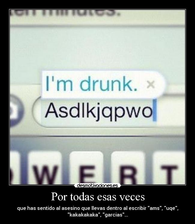 Por todas esas veces -