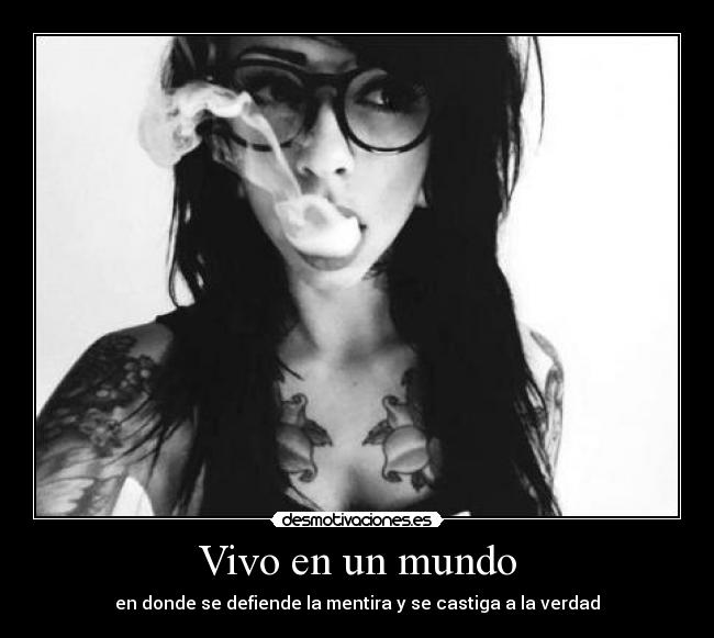 Vivo en un mundo - 