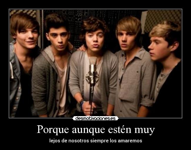 Porque aunque estén muy - lejos de nosotros siempre los amaremos
