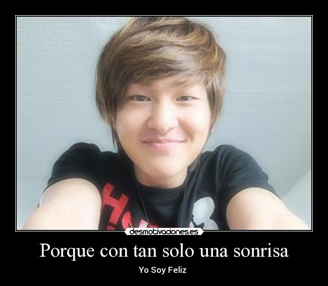 carteles sonrisa onew oppa desmotivaciones