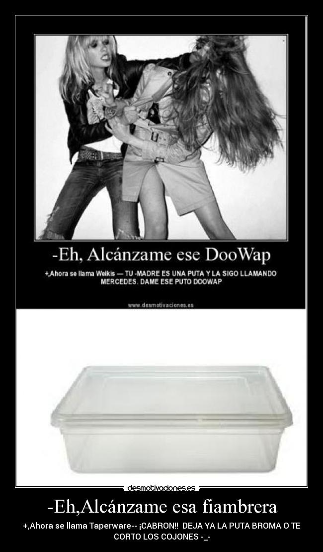 carteles doowap desmotivaciones