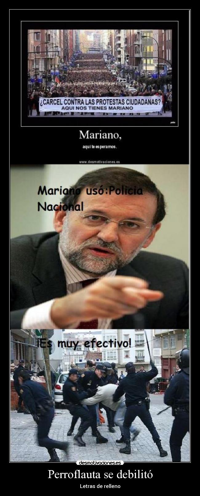 Perroflauta se debilitó -