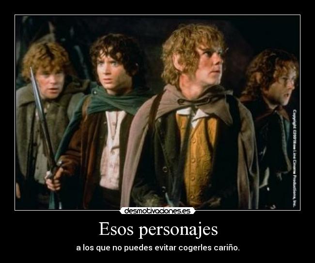 Esos personajes - a los que no puedes evitar cogerles cariño.