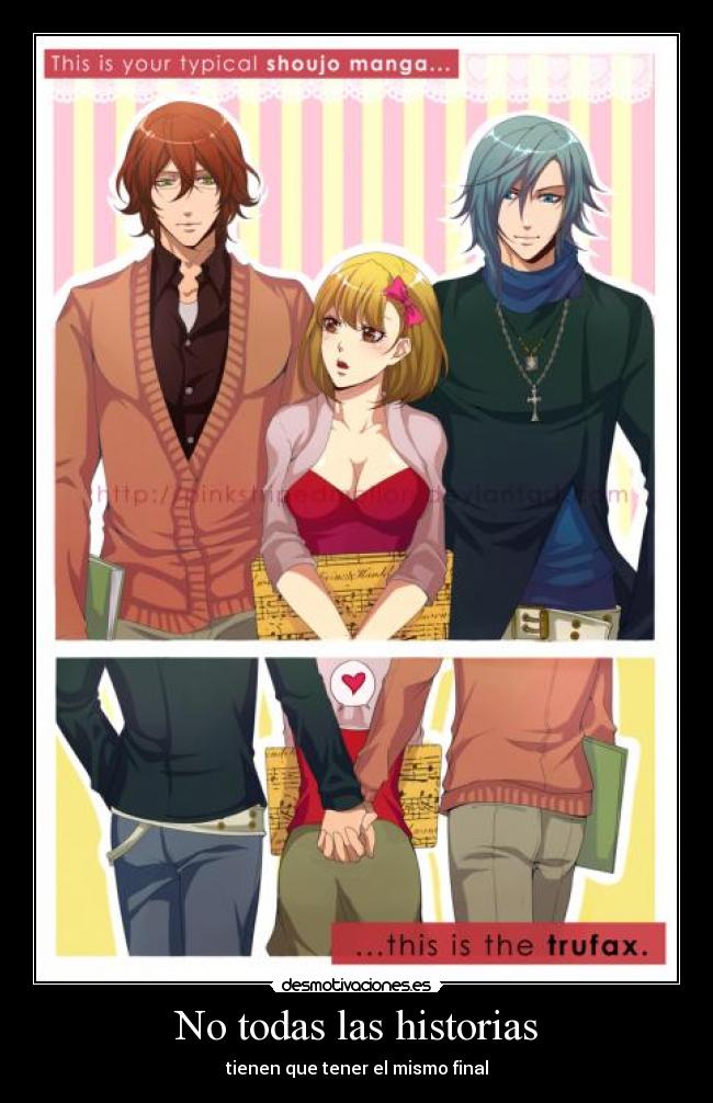 No todas las historias - tienen que tener el mismo final