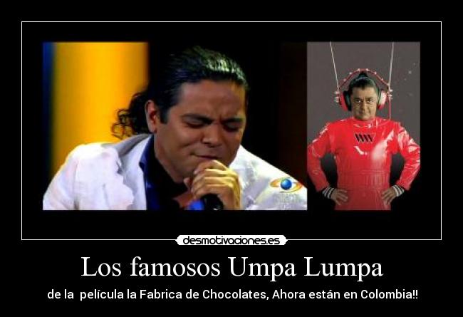 Los famosos Umpa Lumpa -