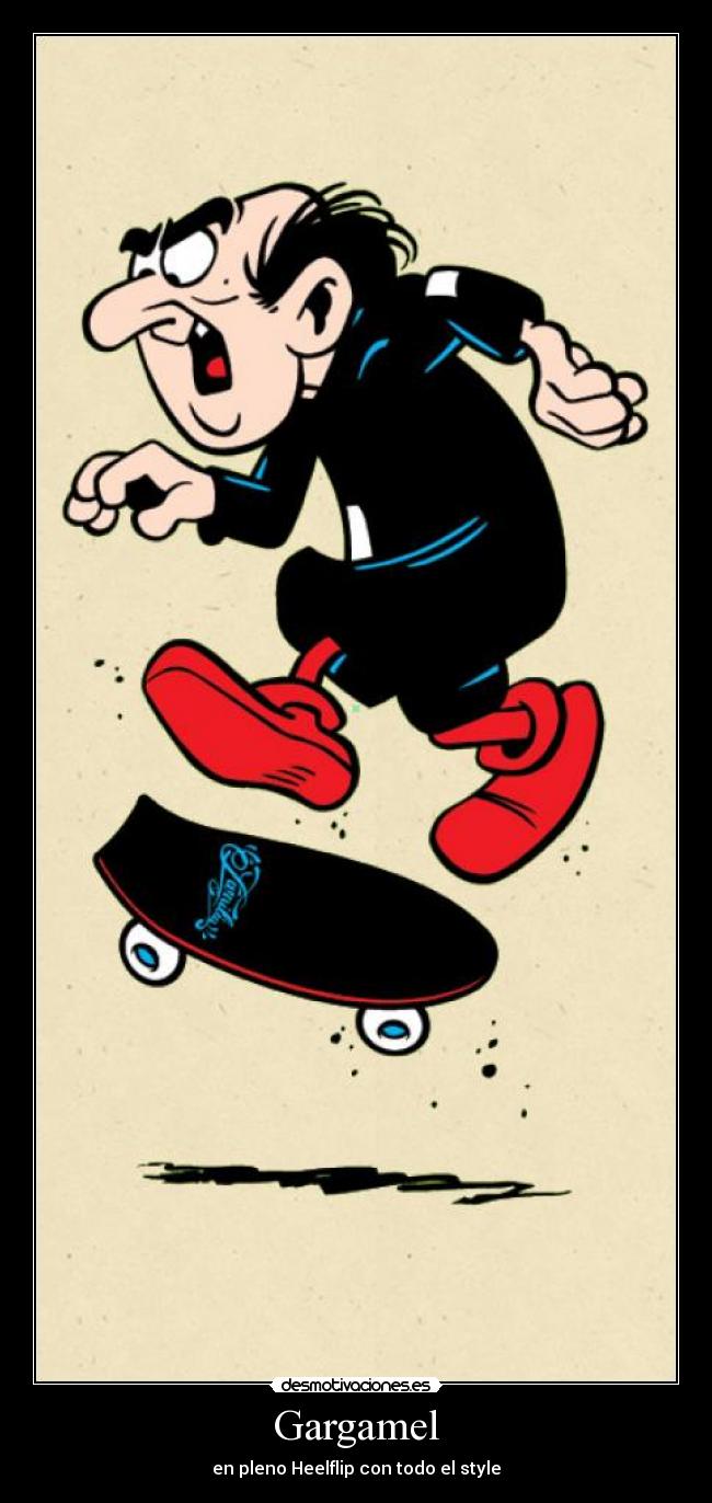 carteles gargamel desmotivaciones