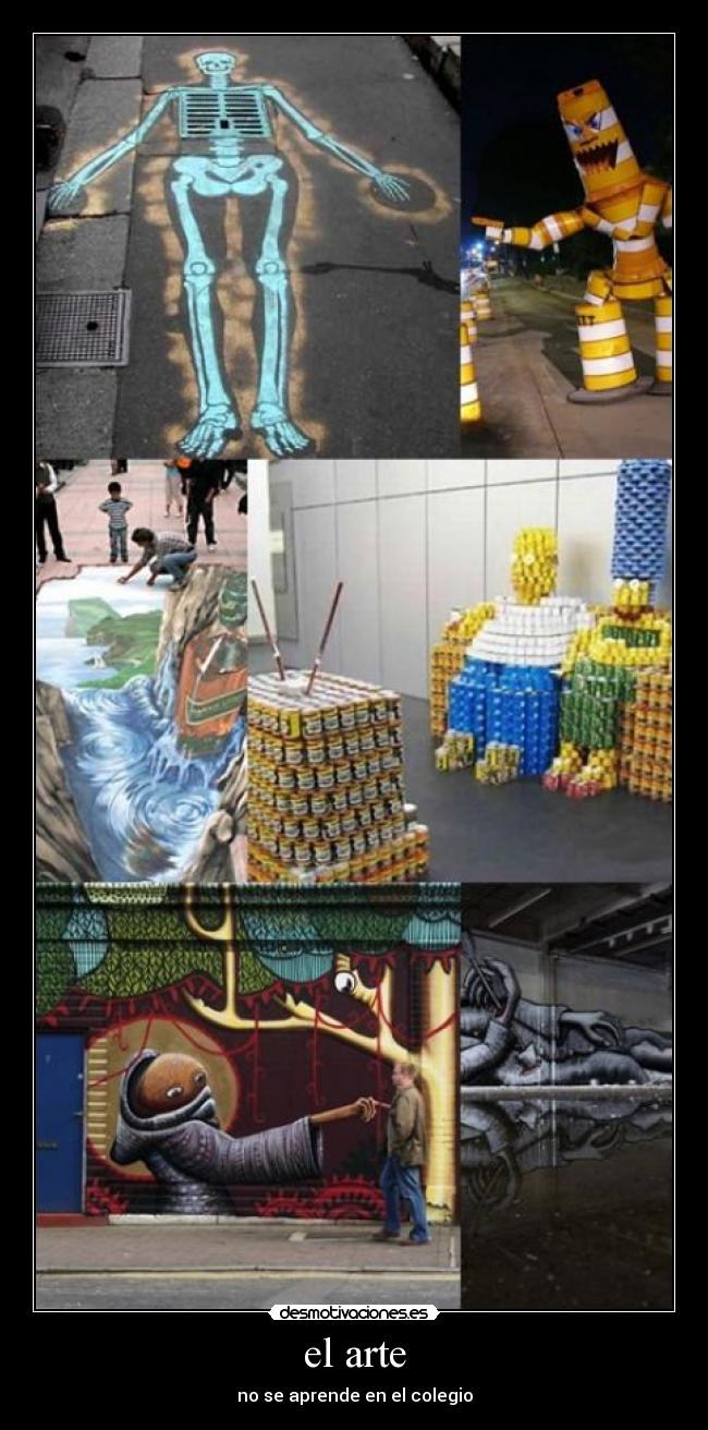 el arte - no se aprende en el colegio