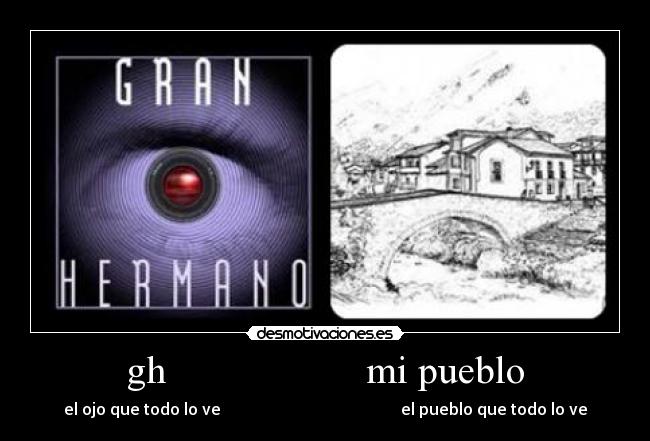 gh mi pueblo - el ojo que todo lo ve el pueblo que todo lo ve