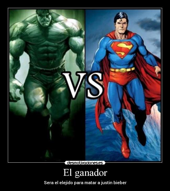 El ganador - Sera el elejido para matar a justin bieber