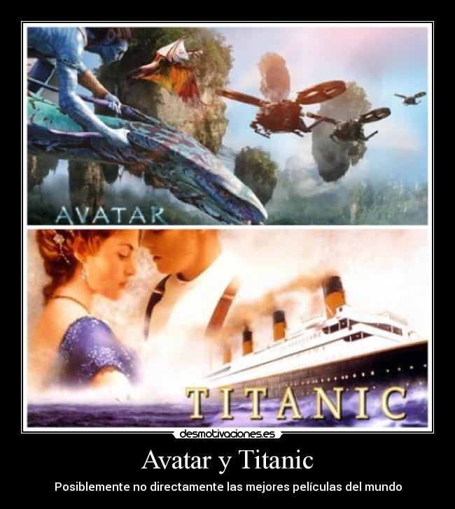 carteles avatar titanic desmotivaciones