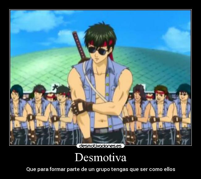 carteles harukaze gintama anime desmotivaciones