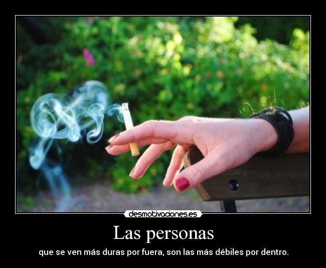 Las personas -