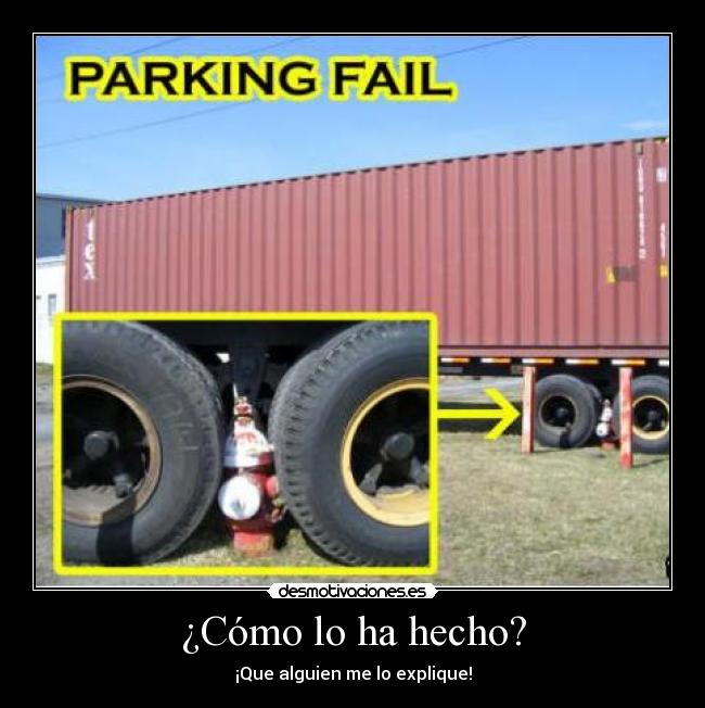 ¿Cómo lo ha hecho? - ¡Que alguien me lo explique!