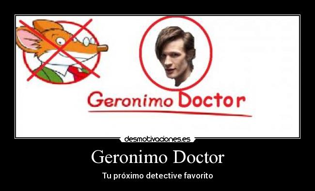 Geronimo Doctor - Tu próximo detective favorito