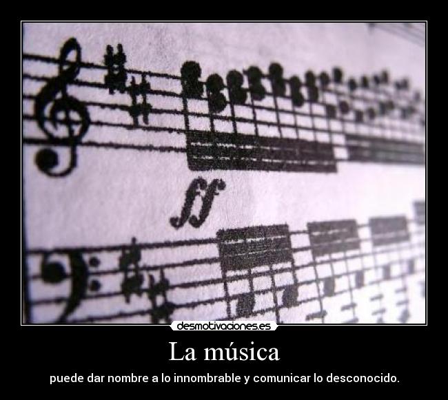 La música - 