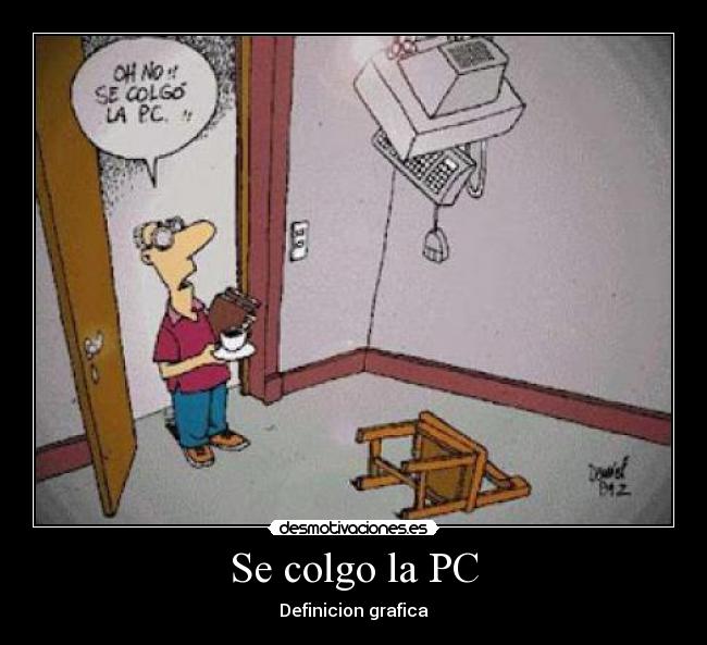 Se colgo la PC -