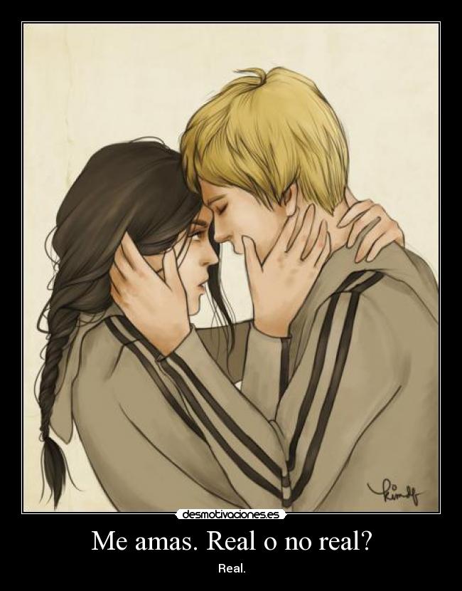 Me amas. Real o no real? - 