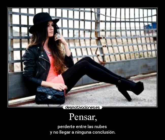 Pensar, - 