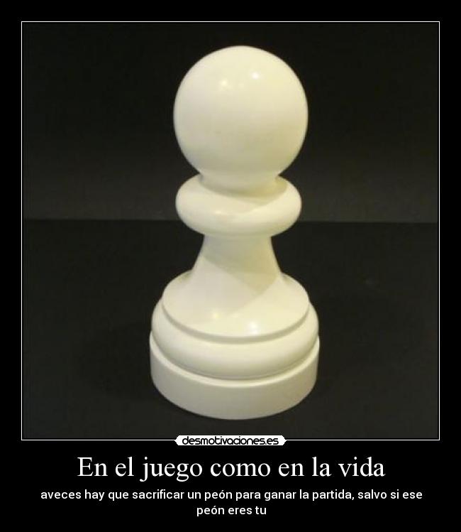 carteles vida ajedrez desmotivaciones