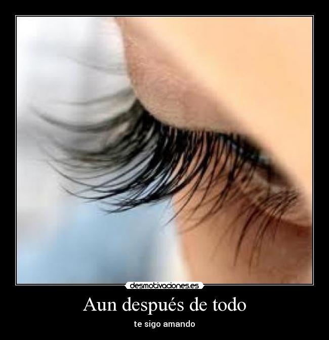 Aun después de todo -