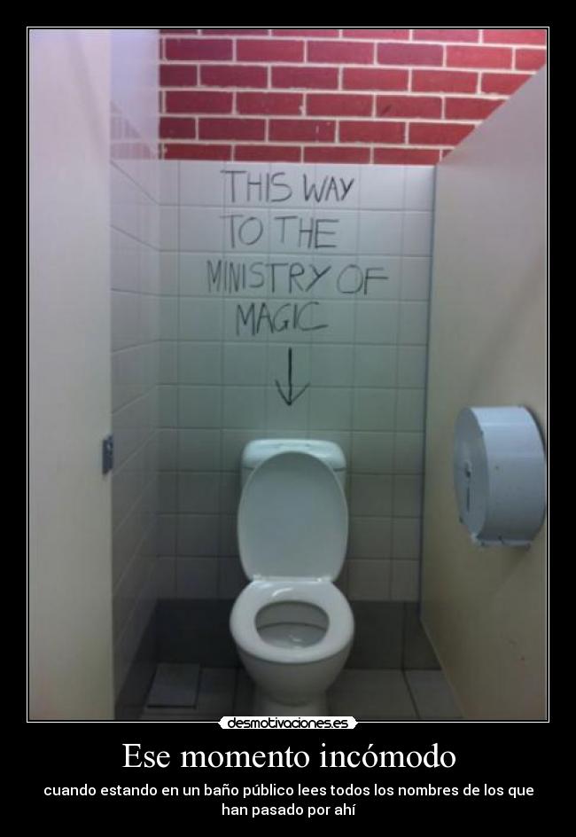 Ese momento incómodo -