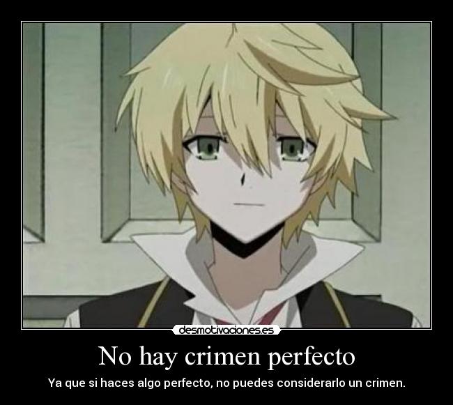 No hay crimen perfecto - 