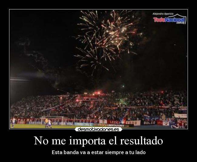 No me importa el resultado - 