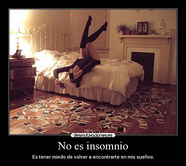 No es insomnio -