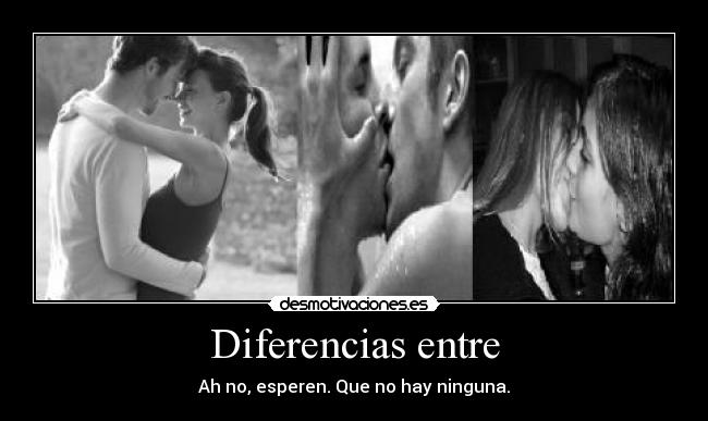 Diferencias entre -